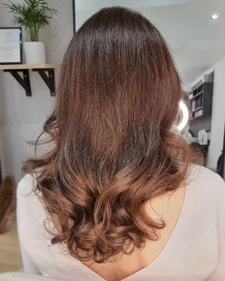 Hair styling from K&Co Salon