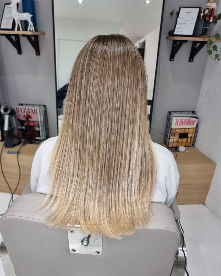 Hair styling from K&Co Salon