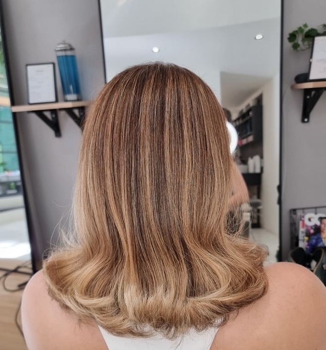 Hair styling from K&Co Salon